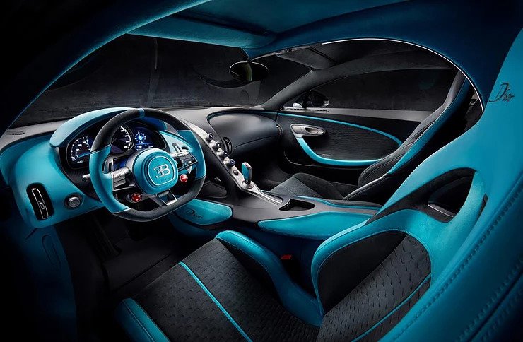 Bugatti Divo Interior
